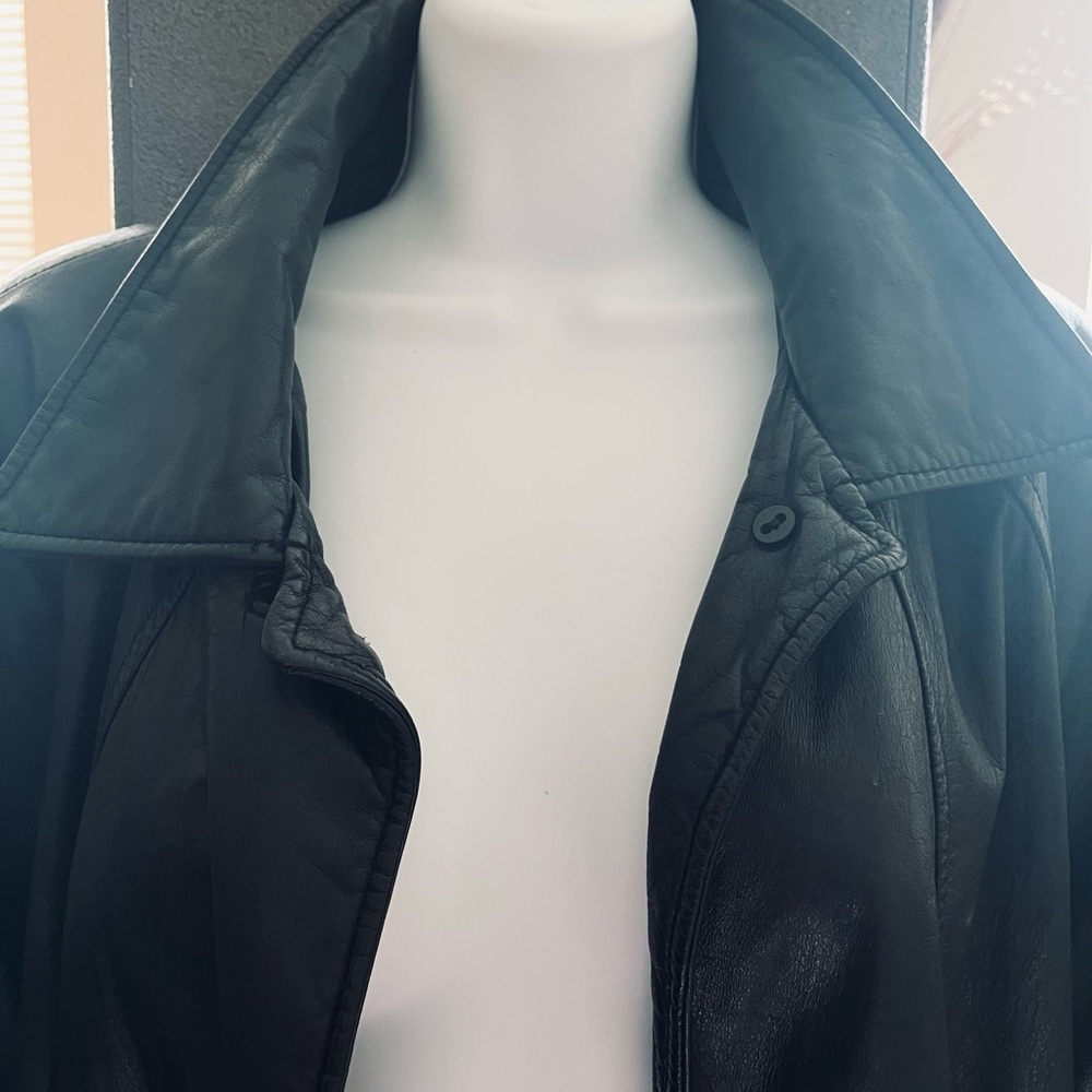 Venezia Black Leather Jacket